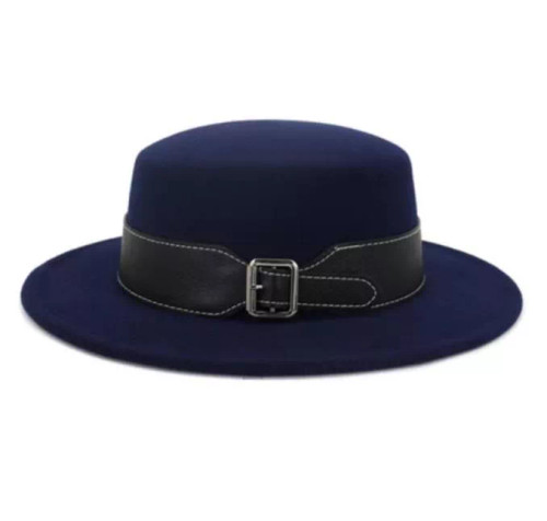 Nicole-Flat Top Boater