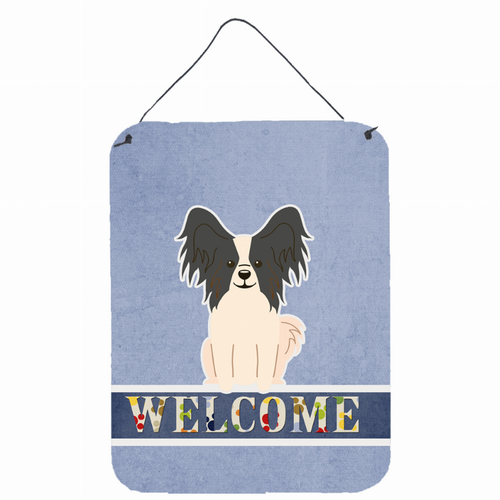 Welcome Sign with Dog Wall or Door Hanging Prints - BB5657DS1216