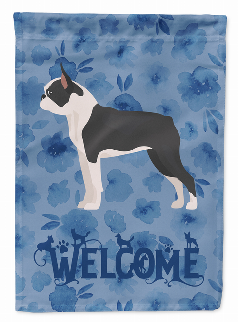 Dog Welcome Flag Garden Size - S000213B001695P005008V000