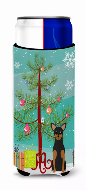 Merry Christmas Tree Dog Ultra Hugger for slim cans - S000213B001695P076083V000