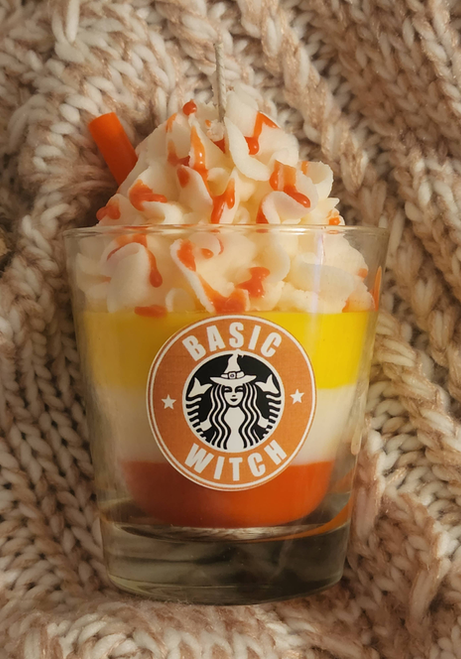 Candy Corn Cafe Theme Soy Candle - CCan1066