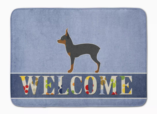 Dog Breed Print Machine Washable Memory Foam Welcome Mat - S000213B001695P080019V002