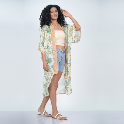 Charming Floral Kimono Charming Floral Kimono
