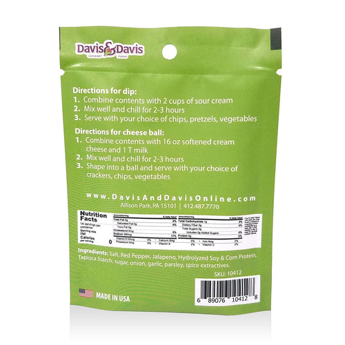 Jumpin Jalapeno Dip Mix Jumpin Jalapeno Dip Mix