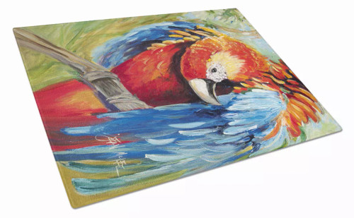 Bird Art Glass Cutting Board Large - S000213B001695P021345V033