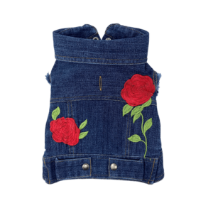 Rose Embroidered Vest - S002536B002736P000018V003