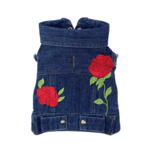 Rose Embroidered Vest - S002536B002736P000018V004
