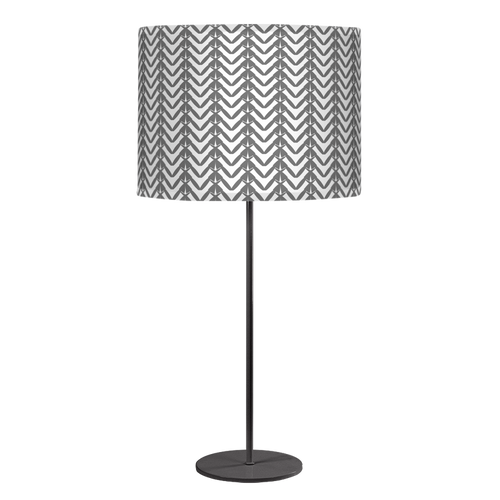 Portland Table Lamp - SBC-PORTLAND-BRONZE-HRNGBONEVRT_GRAY
