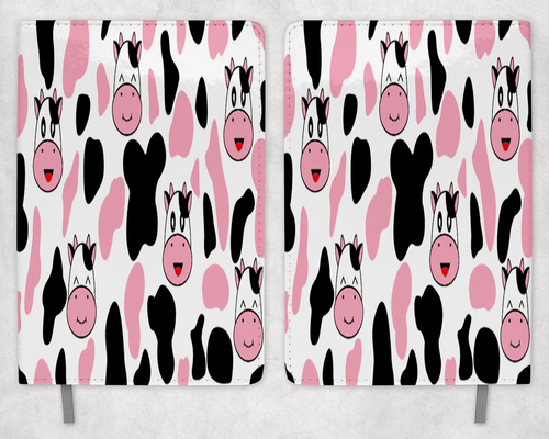 Cows Printed 8 Inch  A-5 Journal - 1605-5998
