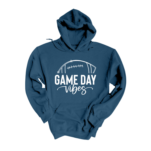 Pink Box Football Game Day Vibes Cotton Blend Sweater Hoodies - PinkBox3-2759