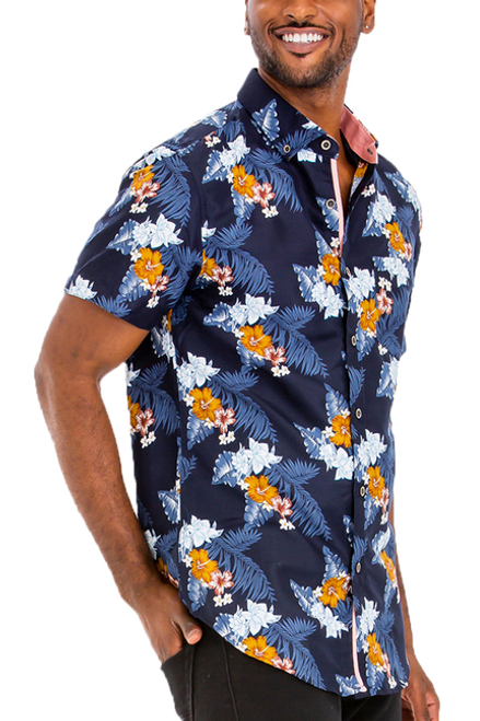 Hawaiian Print Shirt - S002245B002633P001020V000