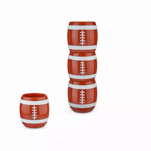 Fourth Down Football Shot Glasses By Truezoo