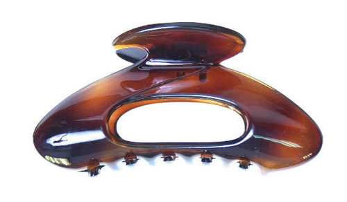 Open Twirl Tortoise Shell Hair Claw - 4107-12
