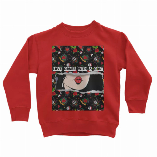 Love Cost Classic Kids Sweatshirt - S001662B002171P000172V026