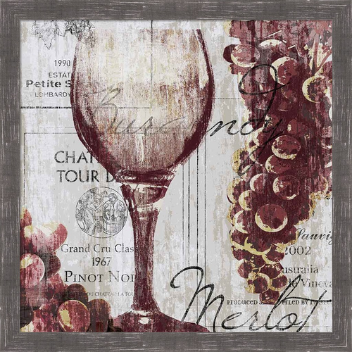 Shades of Red I by Tandi Venter, Framed Wall Art