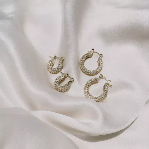 Snowdrop Large Hoops Snowdrop Large Hoops