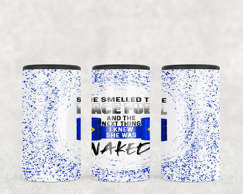 She Smelled The Race Fuel  Steel can hugger - optional speaker