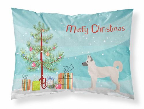 Gerberian Shepsky Christmas Tree Fabric Standard Pillowcase
