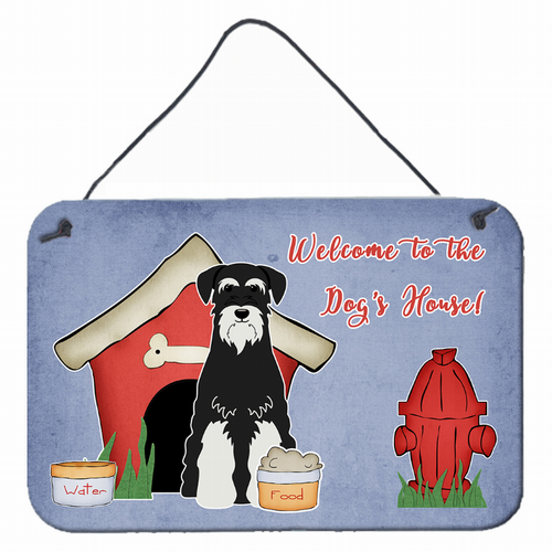 Dog House Collection Design with Dog Wall or Door Hanging Prints - BB2787DS812