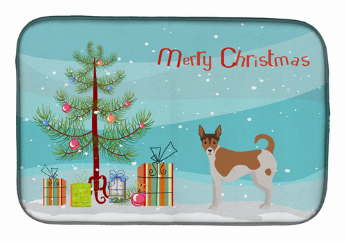 Dog Breed/Merry Christmas art Dish Drying Mat - CK3487DDM