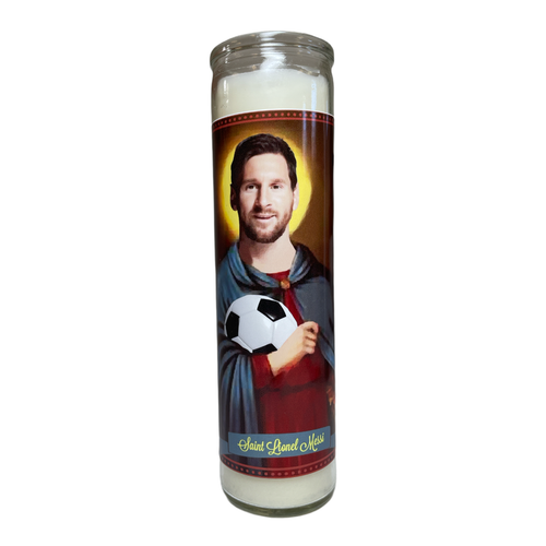 Lionel Messi Prayer Candle