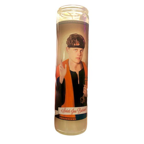 Joe Burrow Version 3 Devotional Prayer Saint Candle