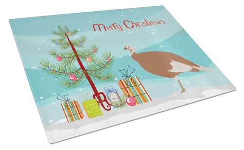 Christmas Animals Glass Cutting Board Large - BB9351LCB