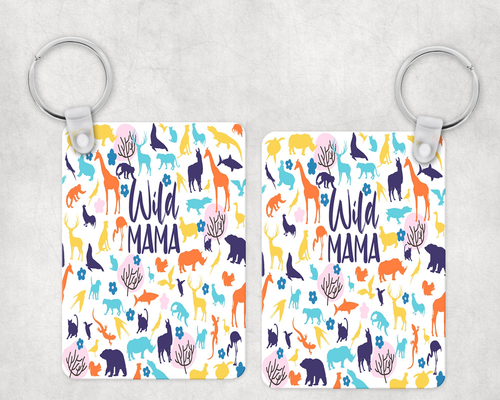 Wild Mama Keychain