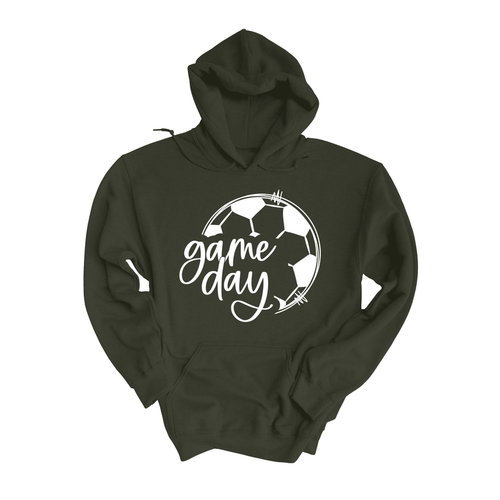 Pink Box Soccer Game Day Cotton Blend Sweater Hoodies - PinkBox3-2926