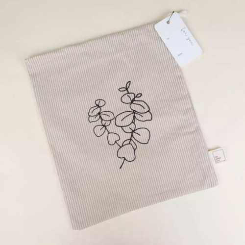 Sand Stripes - Reusable Cloth Gift Bag - 1927052
