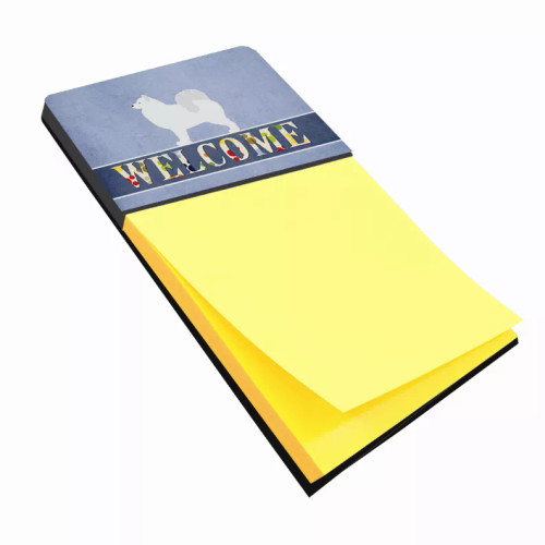 Welcome Design with Dog Sticky Note Holder - S000213B001695P080101V000