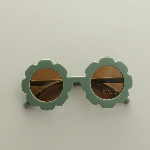 Kids Boy And Girl Flower Frame Shape Cute Fashion Sunglasses - JM2211041212-428
