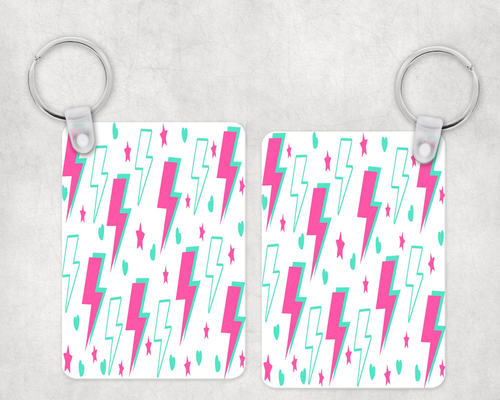 Lightning Bolts Keychain