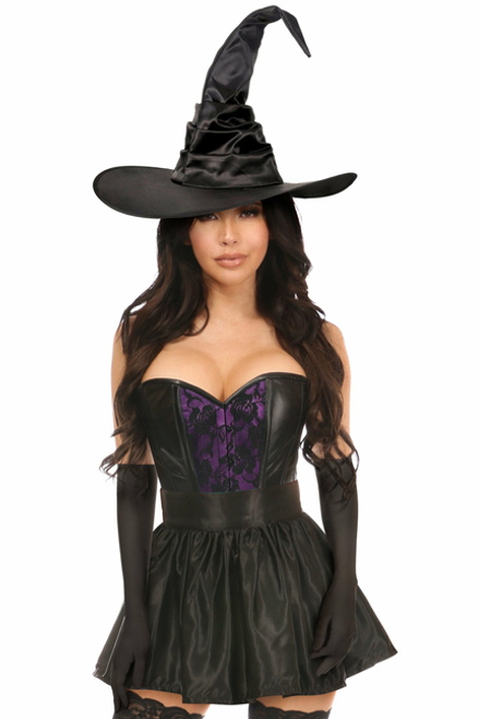 Lavish Lace Witch Corset Costume - LV-1620-XL