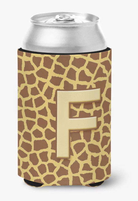 Monogram Letter Can or Bottle Hugger - CJ1025-FCC