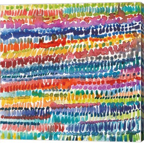 Colorful Patterns III by Cheryl Warrick, Canvas Art - C1089294-0120000-AAAACMA