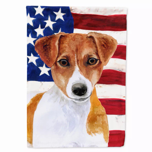 Patriotic/Dog Breed Themed Flag Canvas - BB9689CHF
