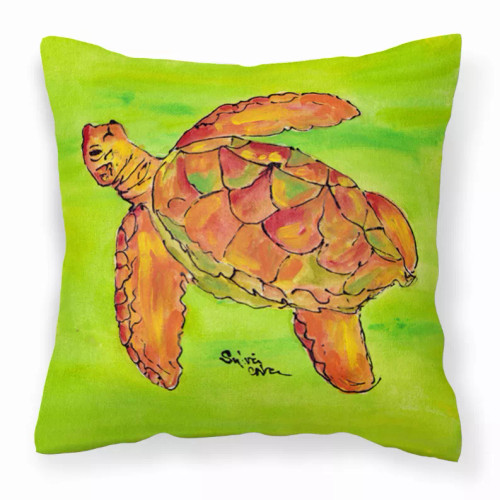 Turtle Fabric Decorative Pillow