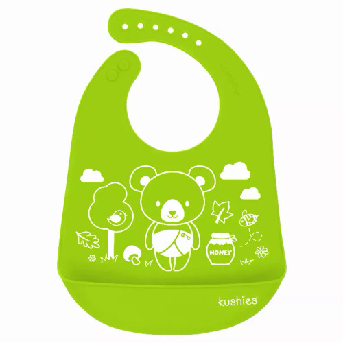 Silicatch Silicone Bib W/Pocket