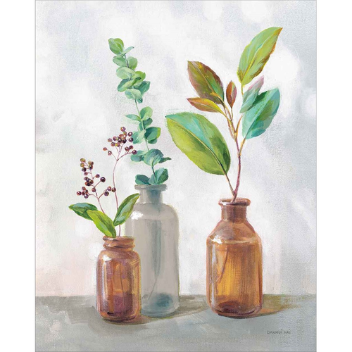 Natural Riches III Charcoal by Danhui Nai, Canvas Art