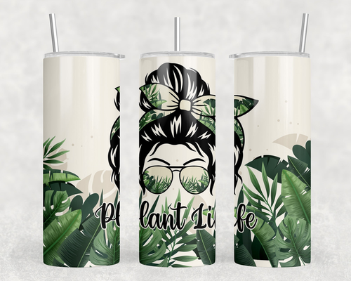Plant Life 20 oz Steel Tumbler With Or Without Bluetooth Speaker Plant Life 20 oz Steel Tumbler With Or Without Bluetooth Speaker