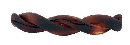 French Twist Barrette Tortoise Shell & Matt Shell - 524-03