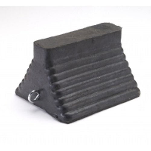 Fiber-Reinforced Rubber Wheel Chock, 8 i