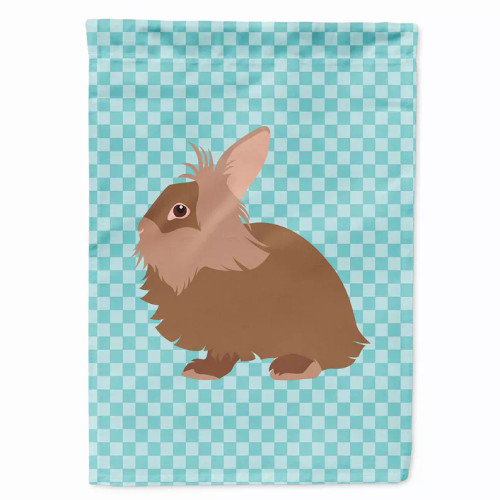 Animal/Bird Themed Blue Check Flag Canvas - BB8134CHF