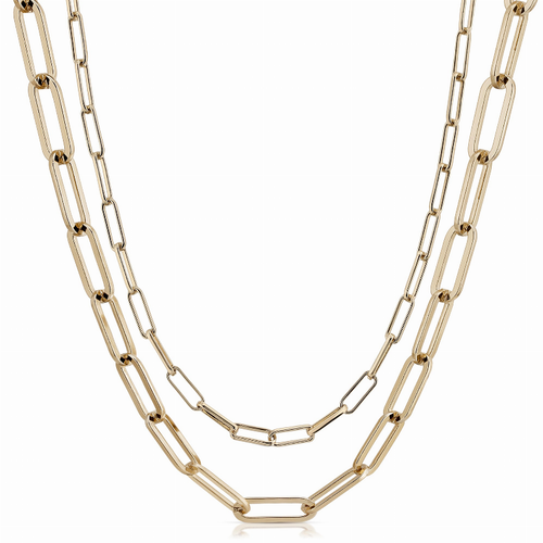 Double Elongated & Large Elongated Link Mask Chain