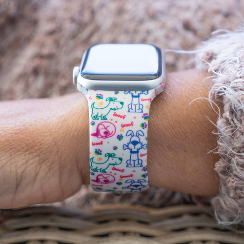 Rainbow Pooch Watchband - TrendyDogMom00019