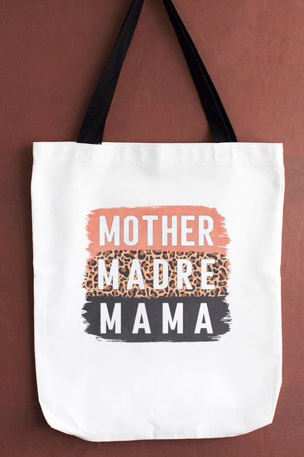 Mother Madre Mama Block Tote Bag 40421