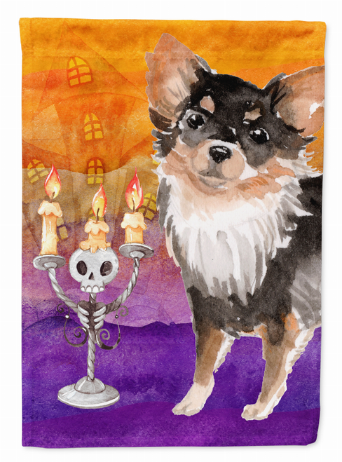 Halloween Dog Art Flag Canvas - S000213B001695P001558V026