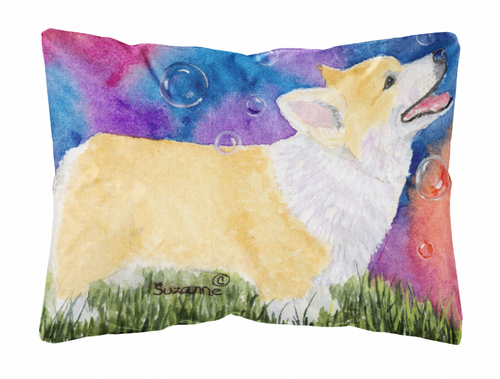 Dog Portrait/Landscape Painting Fabric Decorative Pillow - SS8751PW1216
