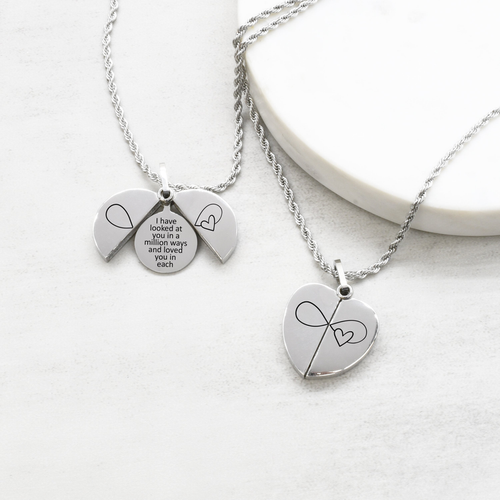 Pink Box Forever Loved Open Lockets - PinkBox3-1365